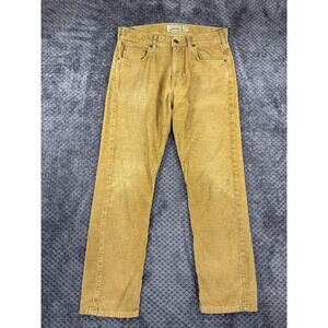 Patagonia Men's Brown Corduroy Organic Cotton Pants Regular Straight 30x30